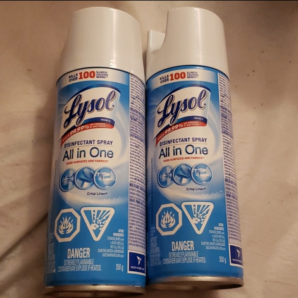 All In One Crisp Linen Spray 13 oz each Set of 2